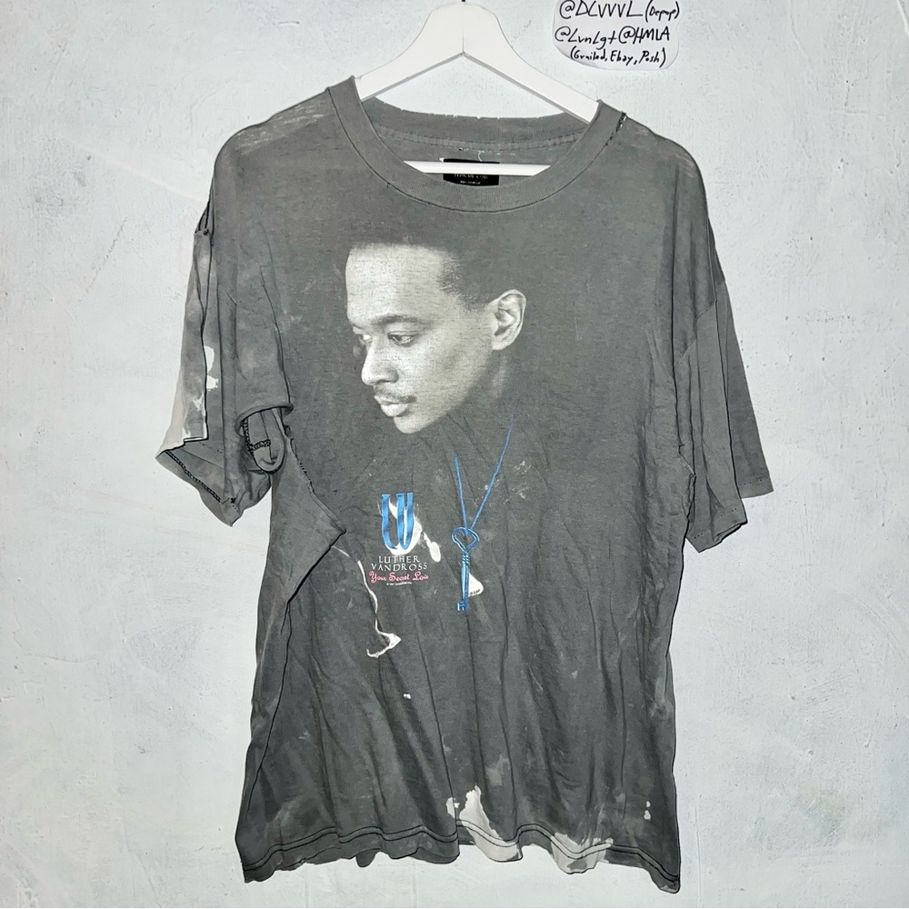 Vintage Luther Vandross Your Secret Love Fear Of God Jerry Lorenzo x Saint Luis